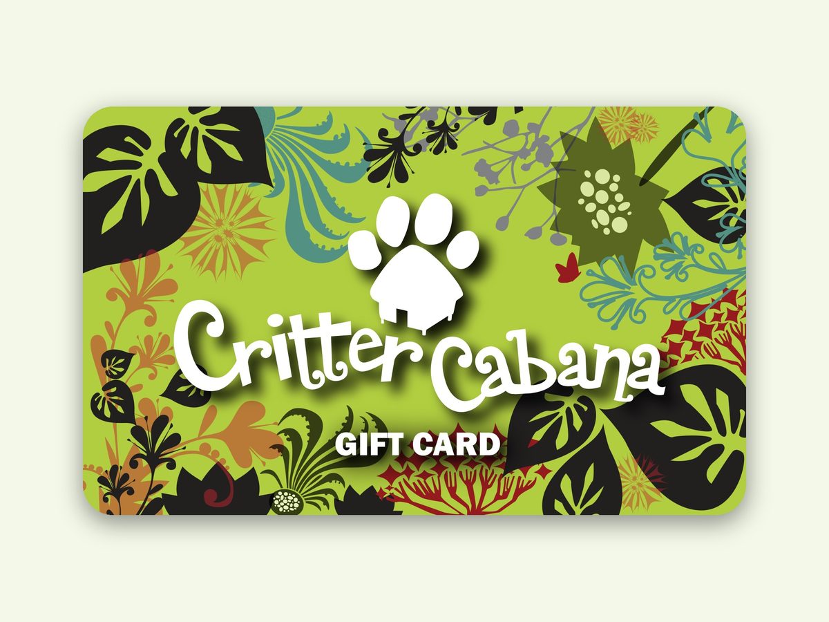Critter Cabana gift card