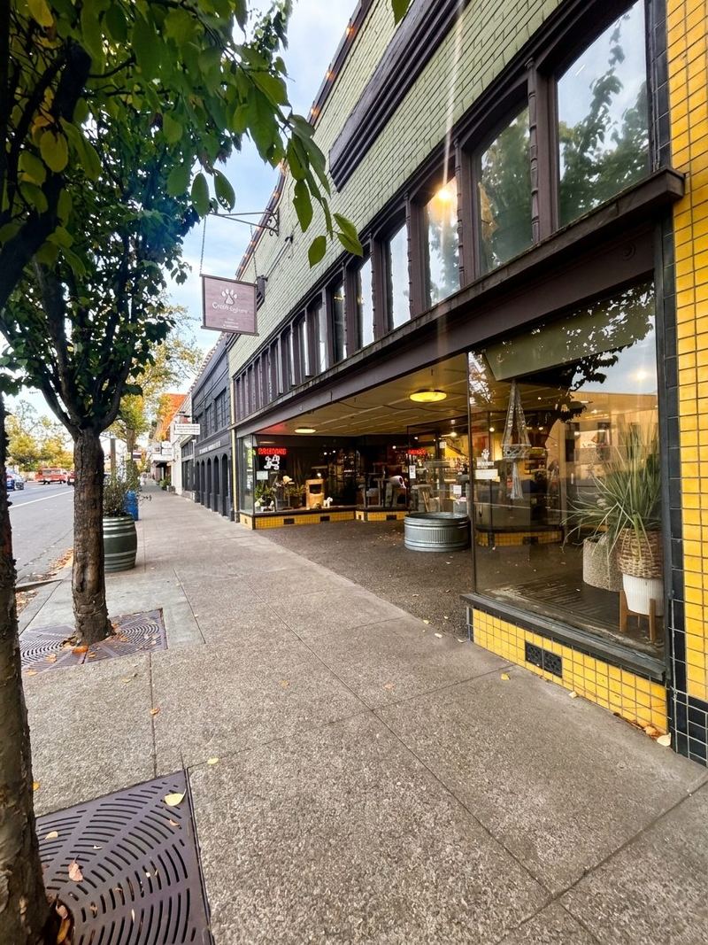 The Critter Cabana storefront on First Street